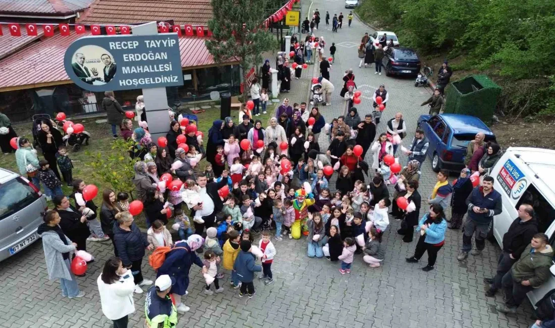 Zonguldak’ta 23 Nisan Ulusal Egemenlik ve Çocuk Bayramı dolayısıyla işletmeci