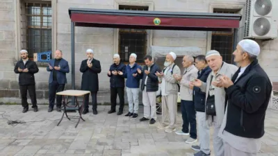 Zonguldak’ın Alaplı ilçesinde, kutsal topraklara giderek hac ibadetini yerine getirecek