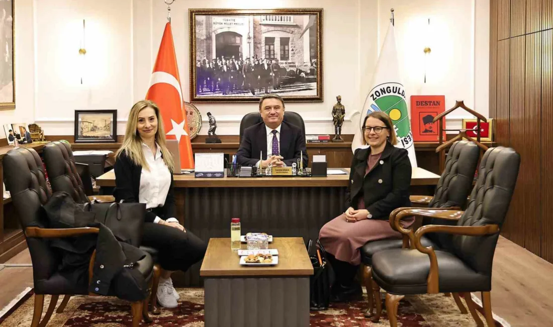 Almanya’nın Ankara Büyükelçiliği’nde görevli Başkatip Nicole Gonsior, Zonguldak programı kapsamında