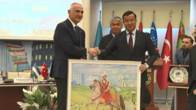 Türk Dünyası Kültür Başkenti ilan edilen Andican’ın tanıtım töreninde, kültürel