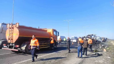 Ankara’da Kuzey Çevre Yolu’nda ters yöne giren aracın karşıdan gelen