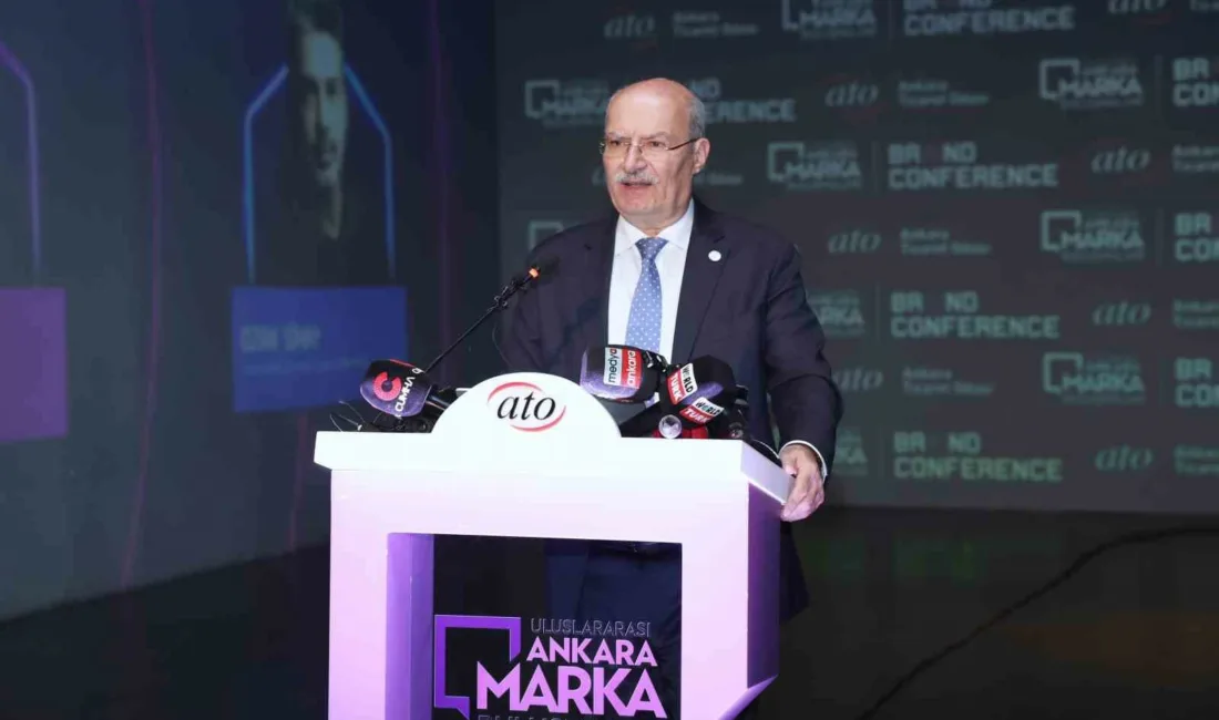 ’Beşinci Uluslararası Ankara Marka Buluşmaları’nın tanıtım programında konuşan Ankara Ticaret