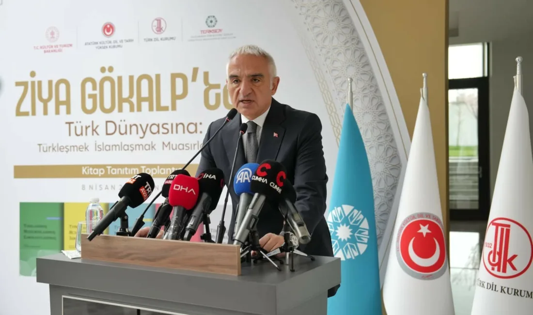 Kültür ve Turizm Bakanı Mehmet Nuri Ersoy, “Bizi bize yabancılaştırmak