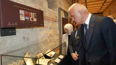 Kültür ve Turizm Bakanı Mehmet Nuri Ersoy, “Yazma eserler yalnızca