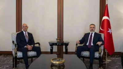Dışişleri Bakanı Hakan Fidan, ABD’nin Suriye Özel Temsilcisi Tom Barrack