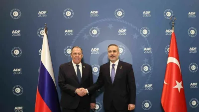 Dışişleri Bakanı Hakan Fidan ve Rusya Federasyonu Dışişleri Bakanı Sergey