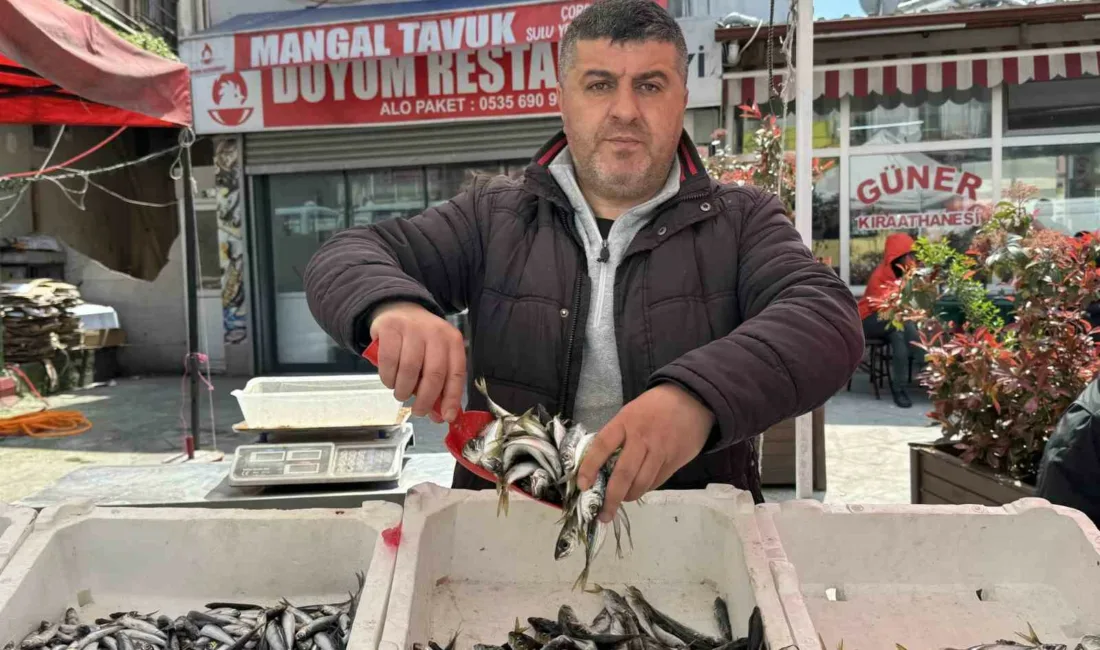 Zonguldak’ta 15 Nisan itibarıyla başlayan genel av yasağının ardından tezgahlardaki