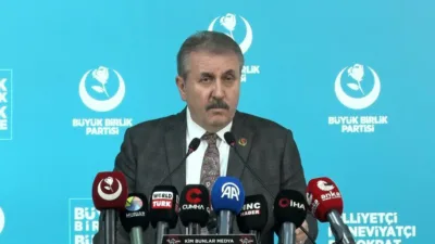 Büyük Birlik Partisi (BBP) Genel Başkanı Mustafa Destici, “Hep birlikte