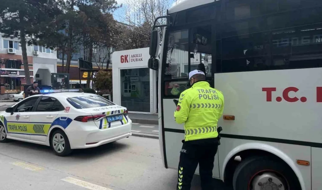 Bolu’da son bir haftada kural ihlali yaptığı tespit edilen bin