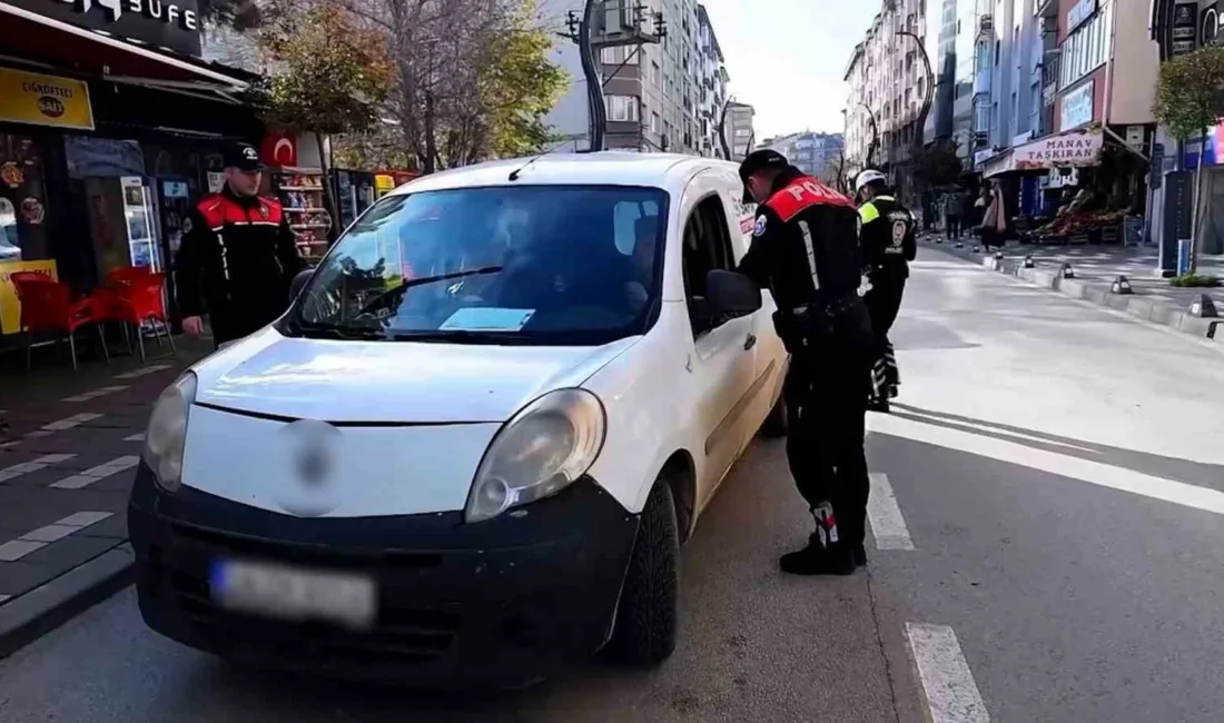 Bolu’da emniyet ve jandarma ekiplerince bir haftada kent genelinde üst