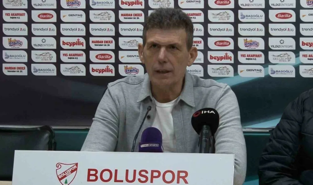 Trendyol 1. Lig’in 36. haftasında oynanan Boluspor-Adana Demirspor maçının ardından