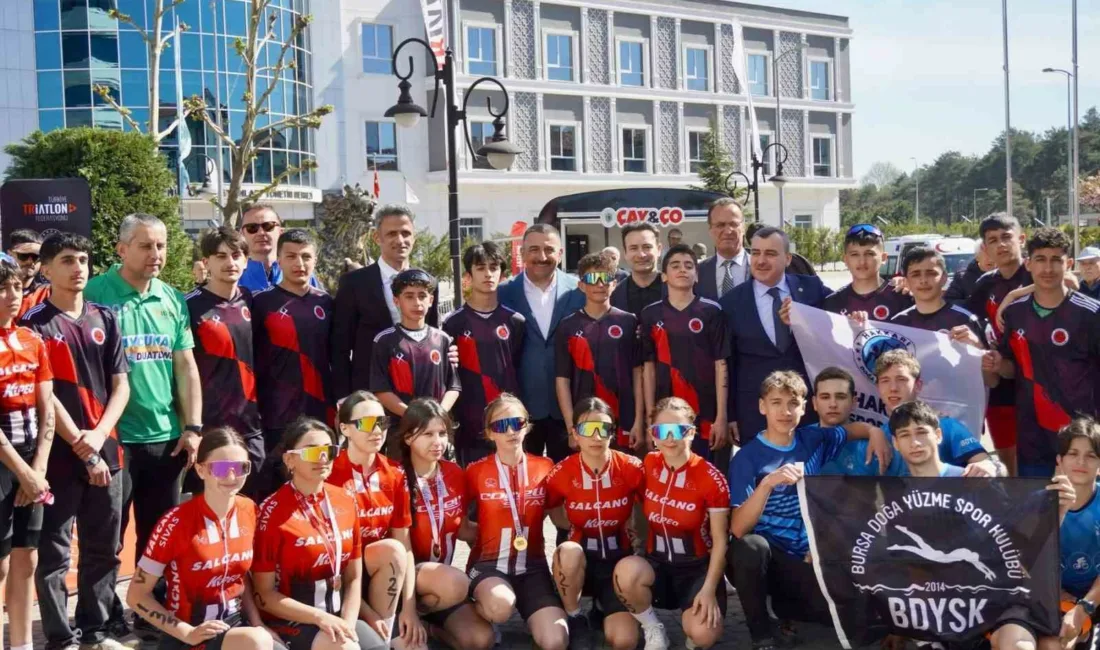 Çaycuma’da düzenlenen 2026 Duatlonu, yoğun katılım ve renkli görüntüler eşliğinde
