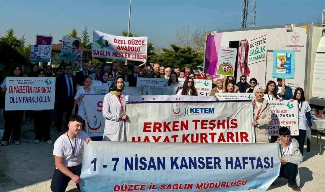 7 Nisan Ulusal Kanser Haftası ve Kalp Sağlığı Haftası kapsamında