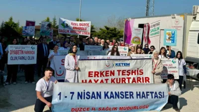 7 Nisan Ulusal Kanser Haftası ve Kalp Sağlığı Haftası kapsamında