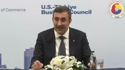 Cumhurbaşkanı Yardımcısı Cevdet Yılmaz, “Savaş sonrası bizi yeni şartlar bekliyor.