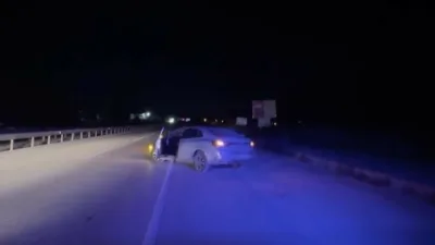 Kastamonu’nun Tosya ilçesi D100 karayolunda otomobilin bariyerlere çarpması neticesinde meydana
