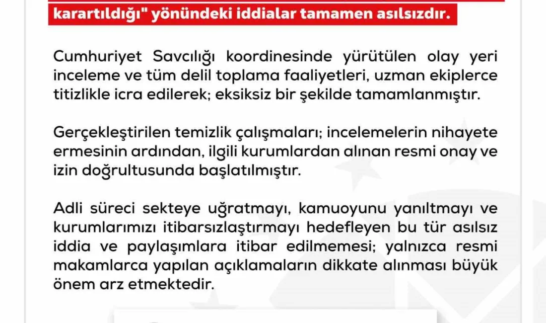 Dezenformasyonla Mücadele Merkezi, Kahramanmaraş’ta bir lisede düzenlenen saldırının ardından ‘delillerin