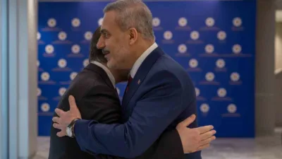 Dışişleri Bakanı Hakan Fidan, Suriye Dışişleri Bakanı Esad Hasan Şeybani