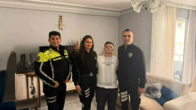 Down sendromlu oğlu Melik Gencer Sabuncu’nun doğum gününü çok sevdiği