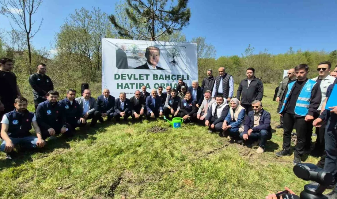 Düzce’de Ülkü Ocakları İl Başkanlığı tarafından MHP Genel Başkanı Devlet