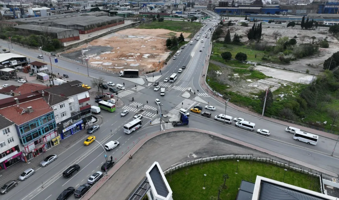 Gebze ilçesindeki Ankara, Hayri Macar ve Yeni Bağdat caddeleri ile