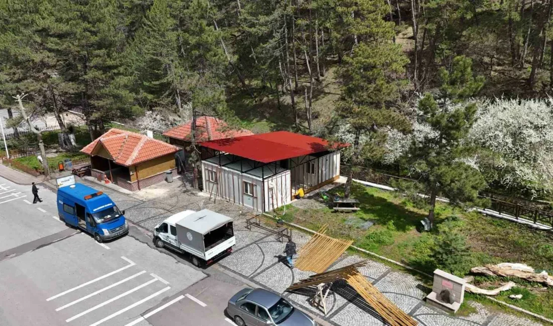 Ankara Büyükşehir Belediyesi bünyesinde hizmet verirken adeta harabeye dönen Soğuksu