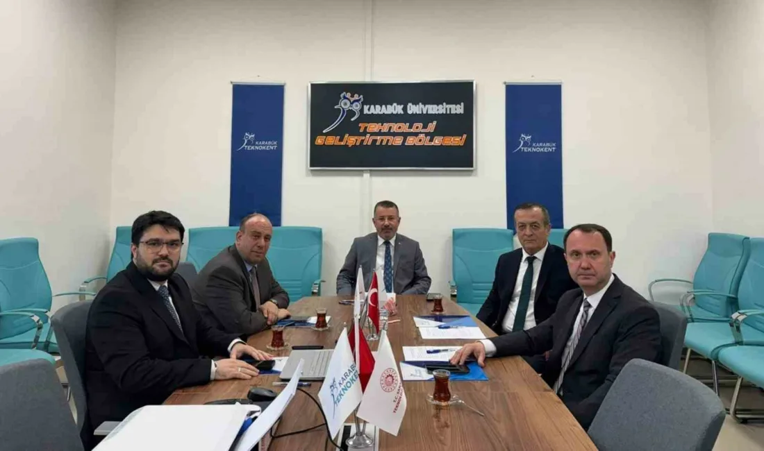 Karabük Teknokent Yönetim Kurulu mart ayı toplantısı Fatih Kırışık başkanlığında