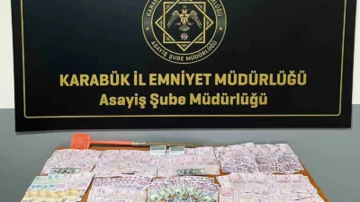 Karabük’te bir adrese düzenlenen operasyonda kumar oynadığı belirlenen 19 kişiye