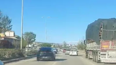 Karabük’te trafikte art arda makas atarak ilerleyen sürücüye 90 bin