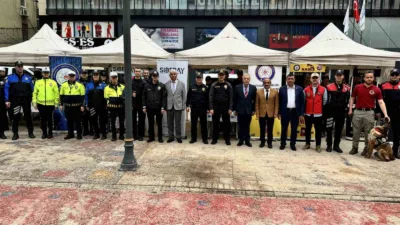 Karabük’te, Türk Polis Teşkilatının kuruluşunun 181. yıl dönümü dolayısıyla düzenlenen