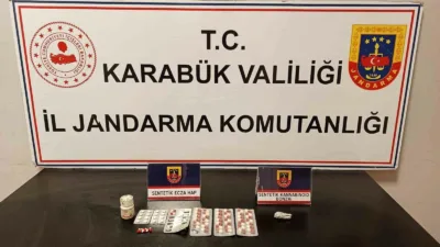 Karabük’te jandarma ekiplerince düzenlenen operasyonlarda uyuşturucu madde ile tefecilik suçuna