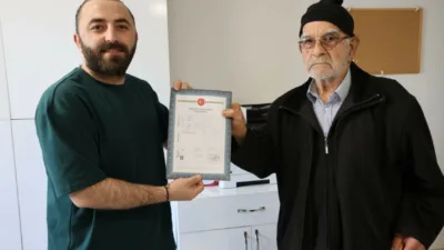 Kartepe’de Çepni Mahallesi’nde yürütülen şuyulandırma çalışmaları sonuçlandırılarak hak sahiplerine yeni