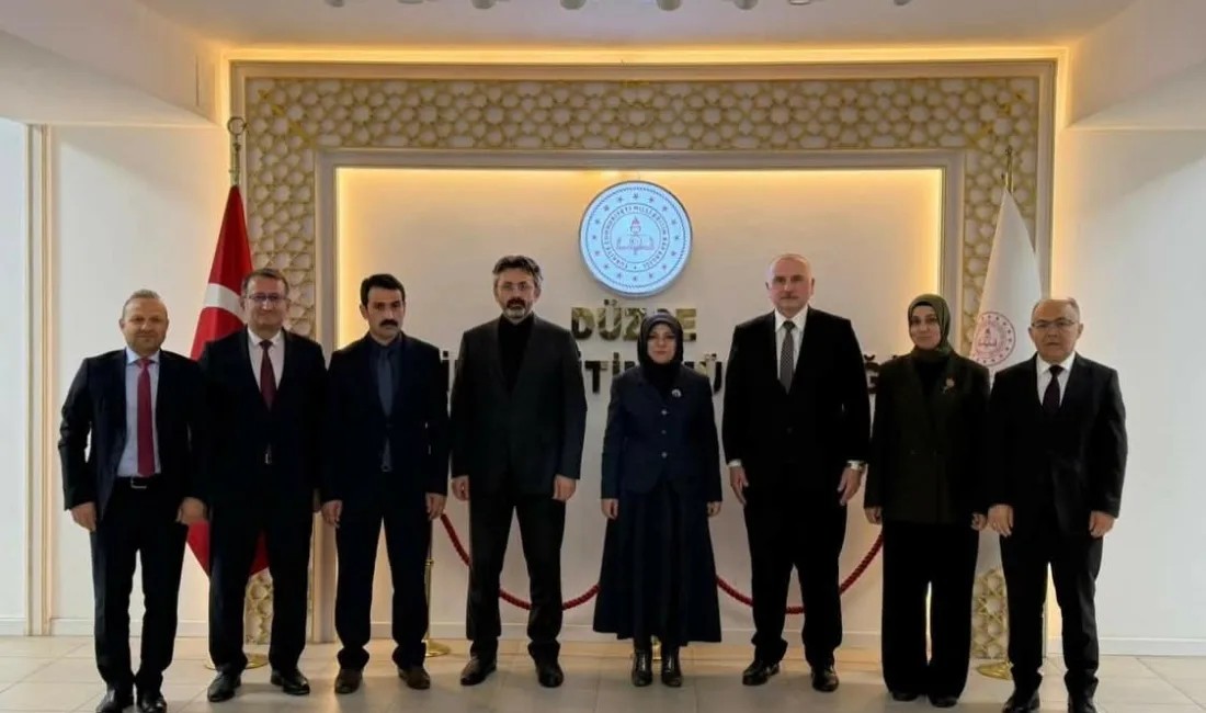 Düzce İl Milli Eğitim Müdürlüğü’nde şube müdürü olarak görev yapan