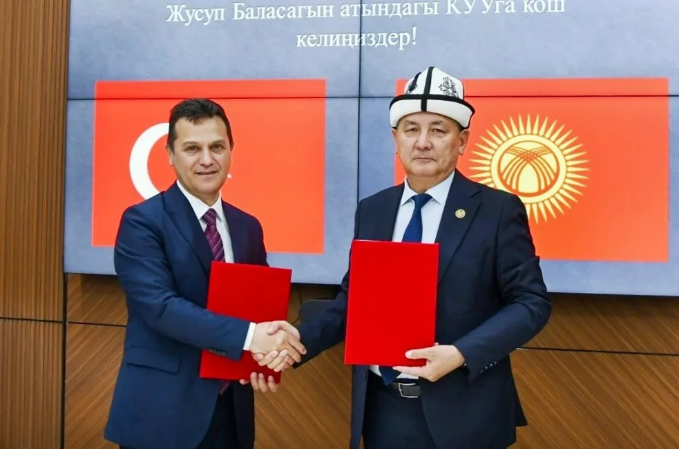 Kastamonu Üniversitesi ile Kırgız Milli Üniversitesi arasında imzalanan protokol kapsamında