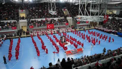 Kastamonu’da 23 Nisan Ulusal Egemenlik ve Çocuk Bayramı çocuklar tarafından