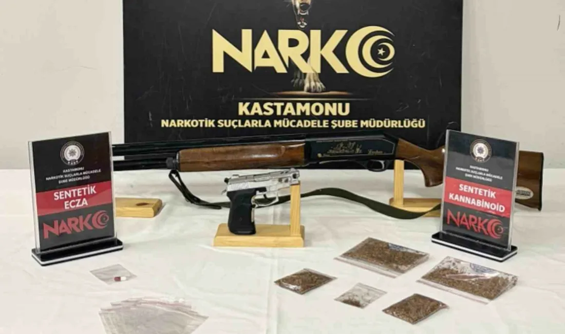 Kastamonu’da polis ekiplerince gerçekleştirilen uyuşturucu operasyonunda 5 kişi gözaltına alındı.