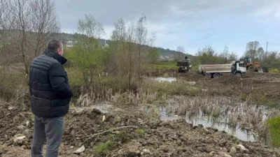 Alaplı’da can kaybına yol açan suni göletler için harekete geçildi.