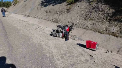 Bolu’nun Mudurnu ilçesinde dün meydana gelen trafik kazasında ağır yaralanan