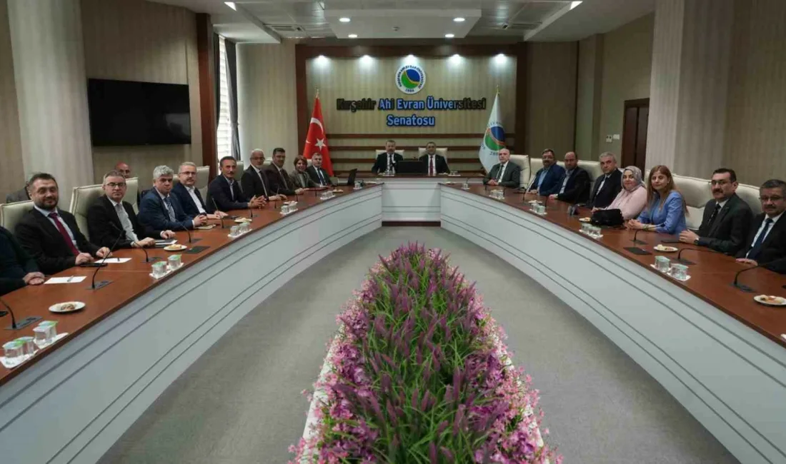 Karabük Üniversitesi (KBÜ) heyeti, Rektör Fatih Kırışık öncülüğünde Kırşehir Ahi