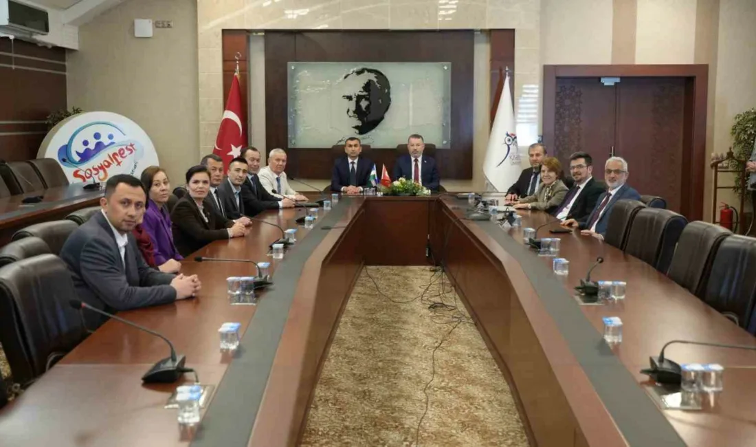 Karabük Üniversitesi (KBÜ) ile Taşkent Beşeri Bilimler Üniversitesi arasında iş