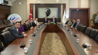 Karabük Üniversitesi (KBÜ) ile Taşkent Beşeri Bilimler Üniversitesi arasında iş