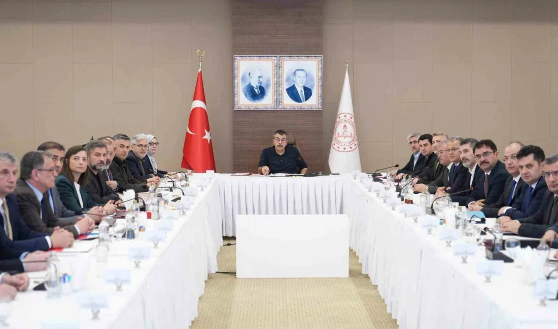 Milli Eğitim Bakanı Yusuf Tekin, Bakan Yardımcıları ve genel müdürlerin