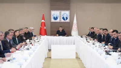 Milli Eğitim Bakanı Yusuf Tekin, Bakan Yardımcıları ve genel müdürlerin