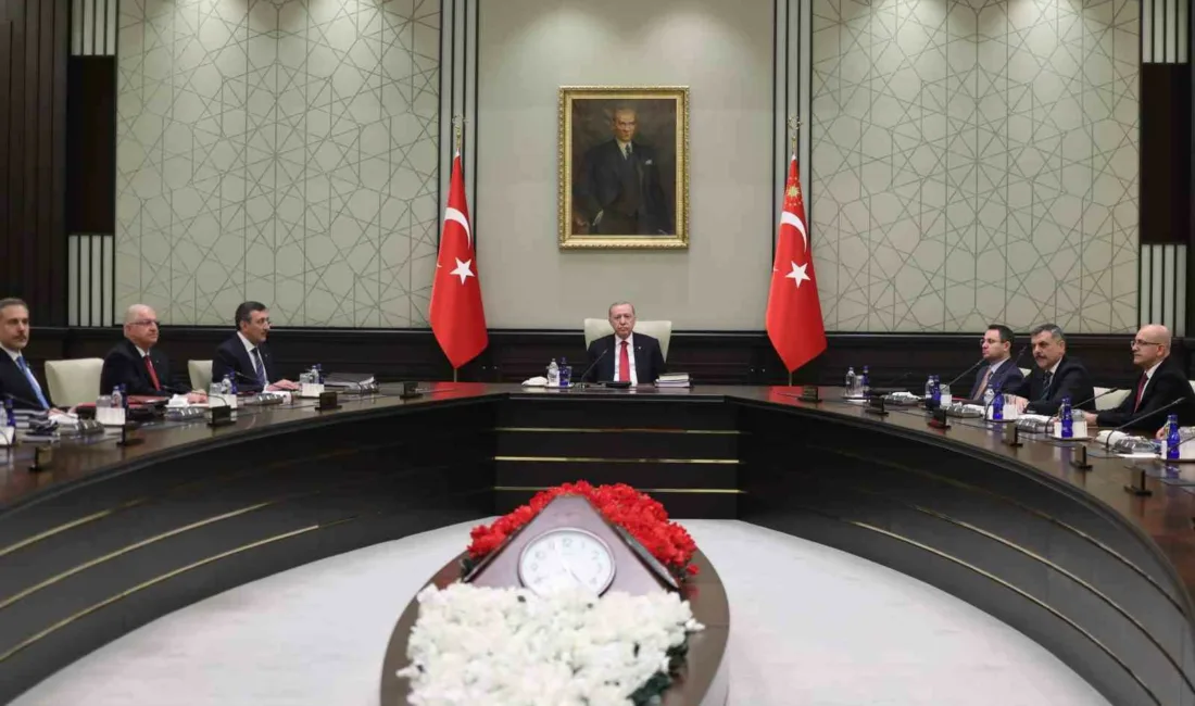 Milli Güvenlik Kurulu, Cumhurbaşkanı Recep Tayyip Erdoğan’ın başkanlığında toplandı.