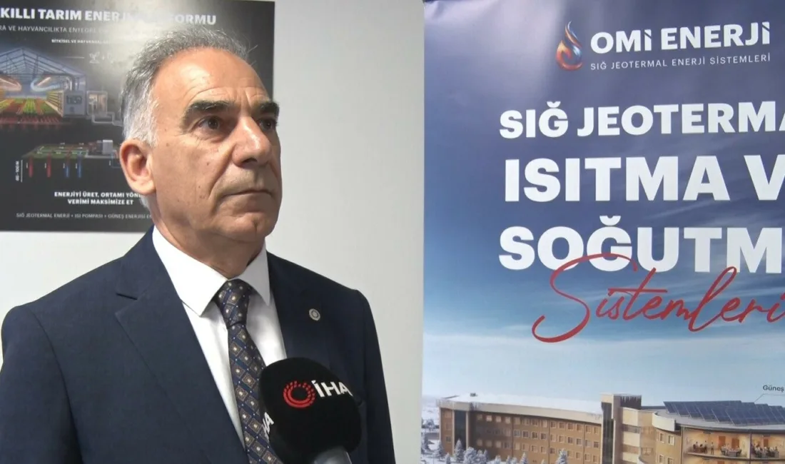 Omi Enerji tarafından geliştirilen ‘Sığ Jeotermal Enerji’ sistemi, konut, seracılık