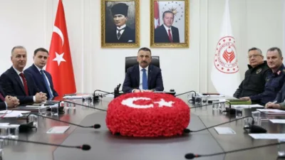 Zonguldak Valiliği Şehit Ömer Halisdemir Toplantı Salonu’nda Orman Yangınlarıyla Mücadele