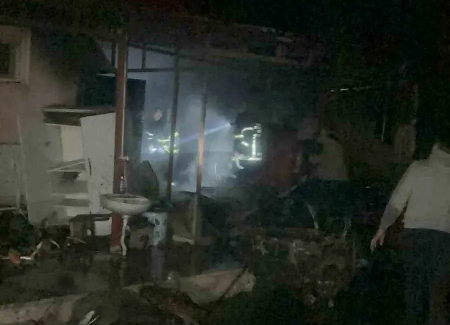 Kastamonu’nun Cide ilçesinde kömür kazanı ve tüp patlaması sonucu villada