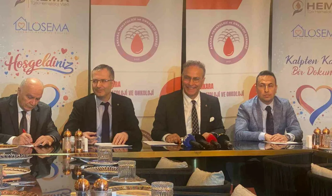 Ankara Hematoloji Onkoloji Derneği (AHOD) Başkanı Prof. Dr. Fevzi Altuntaş,