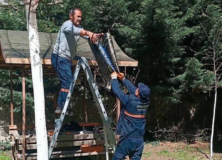 Pursaklar Belediyesi, park ve yeşil alanlarda vatandaşların daha konforlu ve