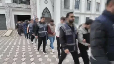 Kocaeli merkezli 9 ilde düzenlenen operasyonda, kripto yatırım vaadiyle indirtilen
